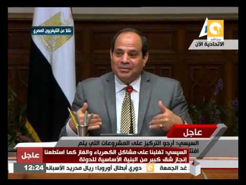 شاهد السيسي ينفي حدوث تصعيد في الأسعار بشأن السلع