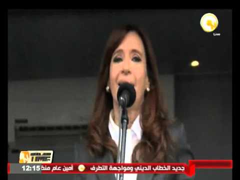 الآلاف يتظاهرون لتأييد رئيسة الأرجنتين السابقة
