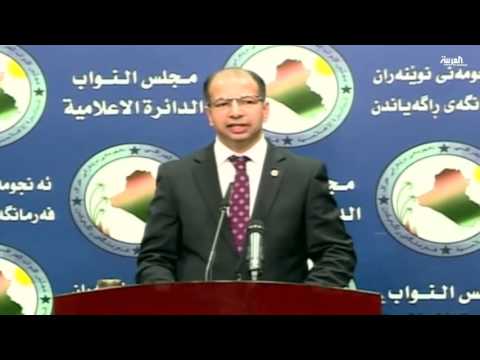 شاهد فوضى في البرلمان العراقي وتداعيات رفض الإقالة مستمرة