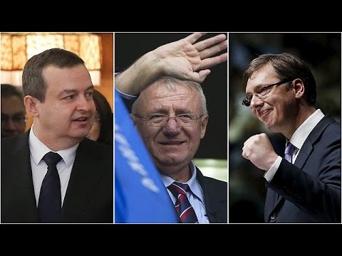 فيديو الحزب التقدمي يفوز بالانتخابات التشريعية في صربيا