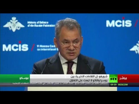 شويغو يؤكد ان نقيم إيجابيًا في التعاون مع الولايات المتحدة في سورية