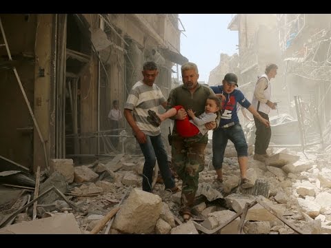 الغارات على حلب تدمر المشافي والبني الأساسية