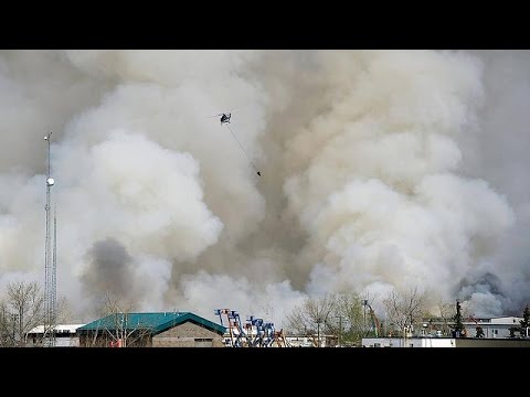 فيديو مخاوف من انتشار الحرائق في كندا