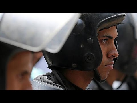 شاهد مقتل 8 عناصر للشرطة المصرية في هجوم مسلح