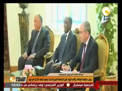 رئيس حكومة الوفاق يلتقي أمين الجامعة العربية لبحث جهود إنهاء النزاع في ليبيا