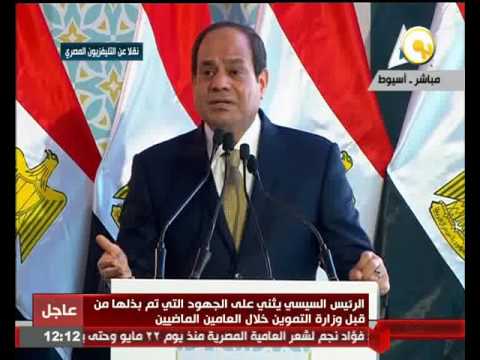 الرئيس السيسي يثني على الجهود التي تم بذلها من قبل وزارة التموين