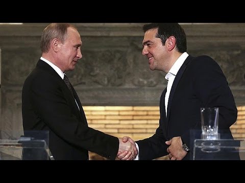 شاهد بوتين يزور جبل أثوس المقدس في اليونان