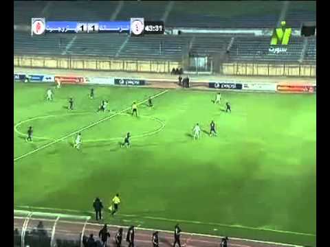 المهاجم خالد قمر يمنح الزمالك هدف التعادل