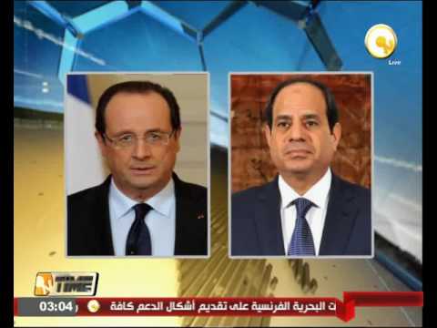 صدقي صبحي يسلم نظيره الفرنسي رسالة من السيسي لأولاند