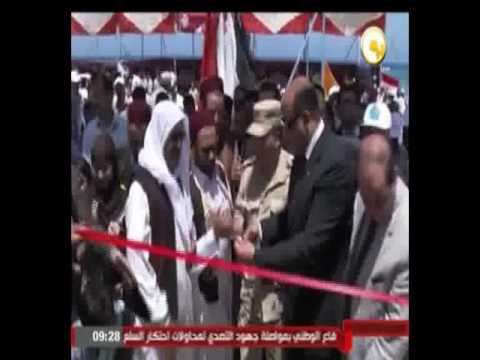 بالفيديو  مطروح تطلق إشارة بدء تشغيل محطة تحلية الرميلة