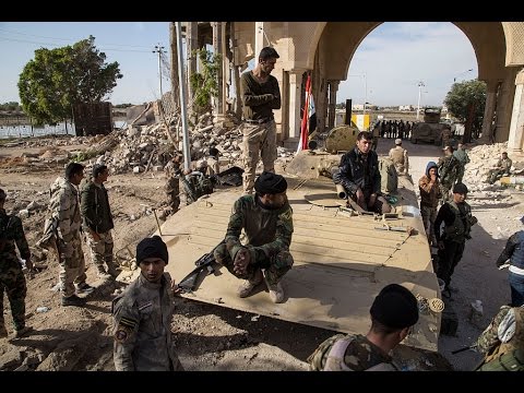 بالفيديو القوات العراقية تحرر ناحية الصقلاوية