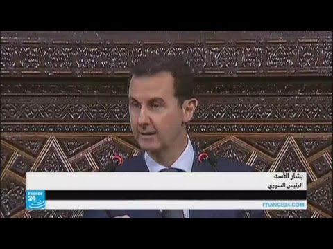 بشار الأسد يلقي خطابا أمام مجلس الشعب