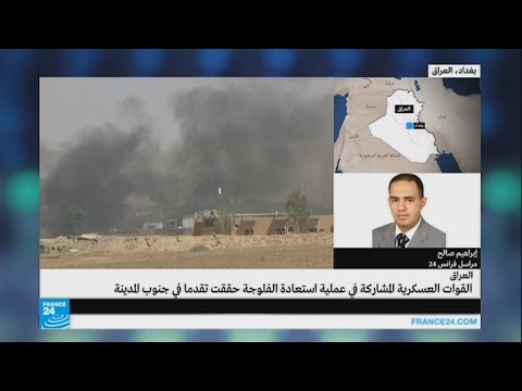 القوات العراقية تحقق تقدما داخل الفلوجة