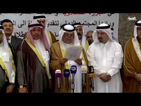شاهد العبادي يشيد بـ ميليشيات الحشد الشعبي