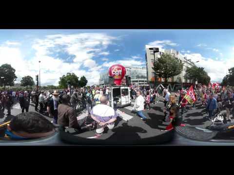تظاهرة في باريس ضد إصلاح قانون العمل