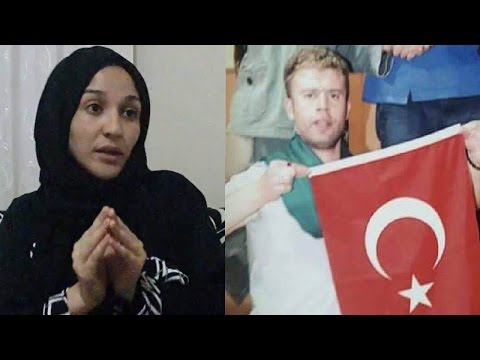 شاهد زوجة المغربي قتيل إنقلاب تركيا تكشف لأول مرة تفاصيل موته