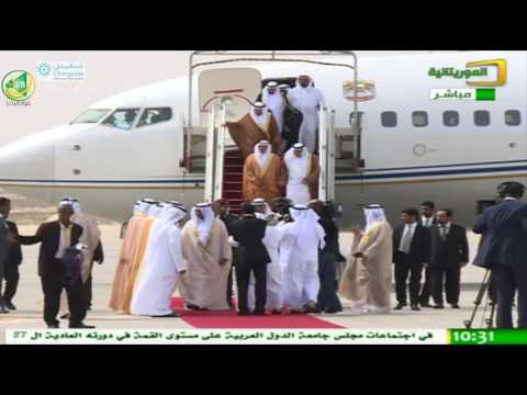وصول حاكم الفجيرة الشيخ حمد بن محمد الشرقي ممثل دولة الإمارات