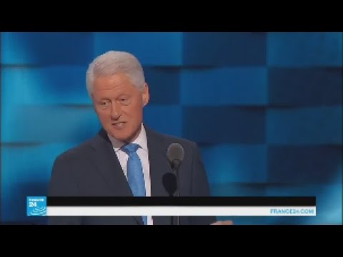 ما الذي قاله بيل كلينتون عن زوجته في المؤتمر العام للديمقراطيين