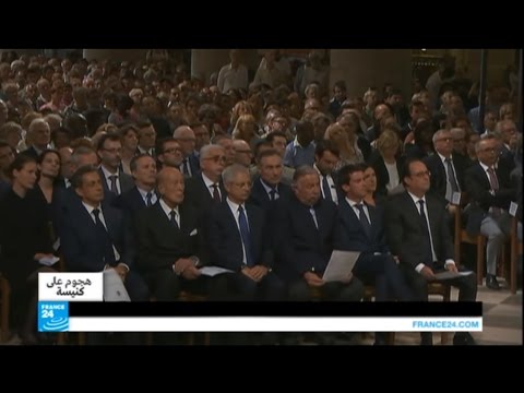 شخصيات سياسية وعامة تشارك بقداس تكريمي لكاهن سانت إتيين دو روفراي