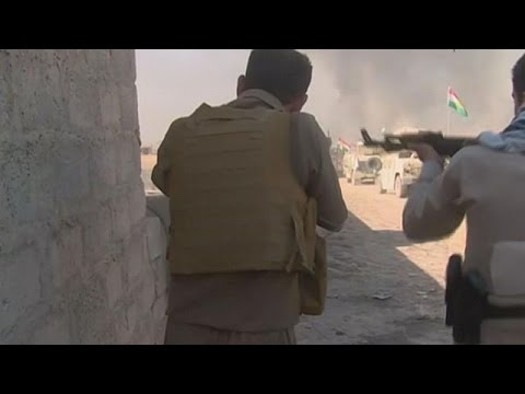 البشمركة تستعيد بعض القرى في جنوب الموصل