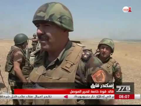 بالفيديو قوات كردية تشن هجومًا جديدًا على داعش