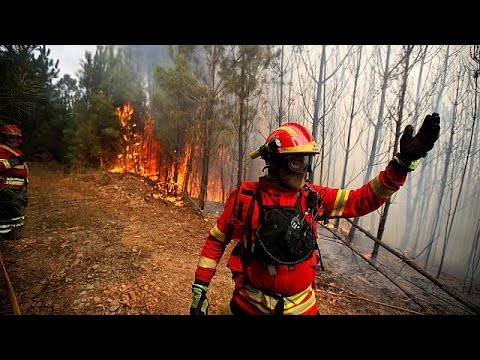 حرائق مستمرة منذ أيام في سان بيدرو دو سول في شمال البرتغال