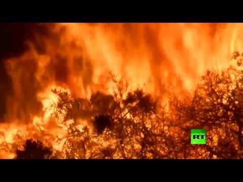 إجلاء الآلاف بسبب حرائق غابات كاليفورنيا