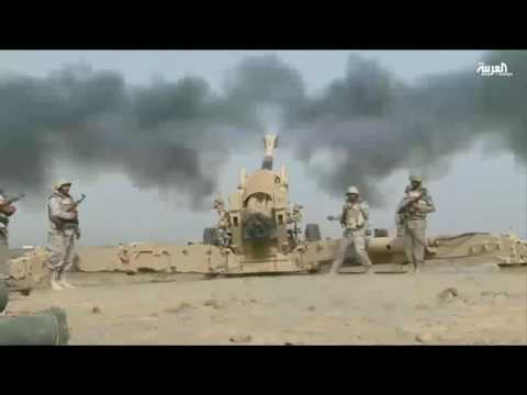 بالفيديو صور لقصف الميليشيات بطائرات من دون طيار
