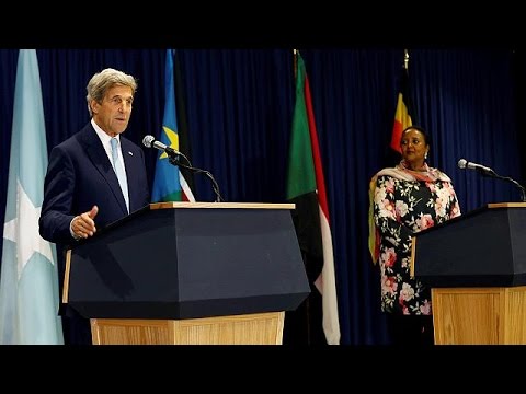 جون كيري يتوجه الى كينيا لبحث مسألة جنوب السودان
