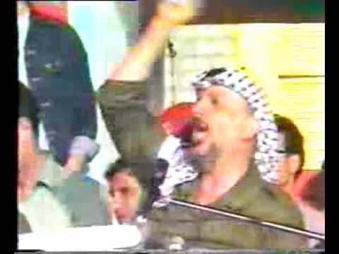 شاهد ياسر عرفات يزمجر بقسم الشهداء