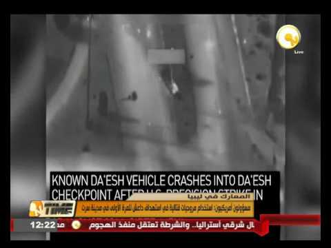 استخدام مروحيات قتالية في استهداف داعش في مدينة سرت بليبيا