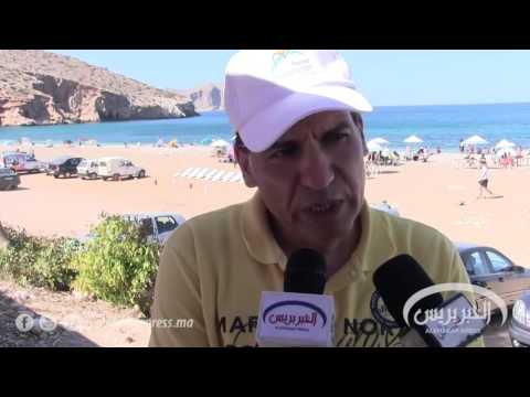 بالفيديو نشاط سردينا في شاطئ إسلي في مدينة الحسيمة المغربية