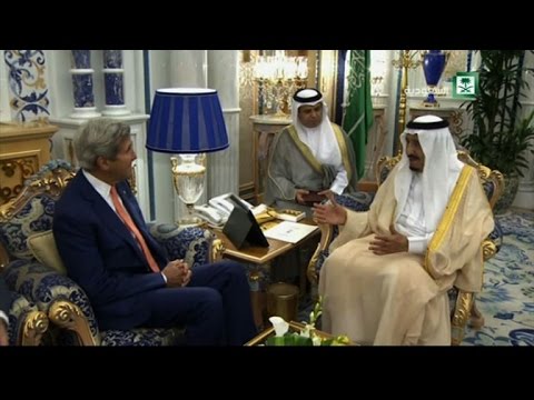 بالفيديو كيري يطرح من السعودية مقاربة جديدة لإنهاء النزاع في اليمن