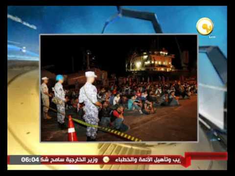 البحرية المصرية  تحبط محاولتين للهجرة غير القانونية شمالي البرلس إلى دول جنوبي أوروبا
