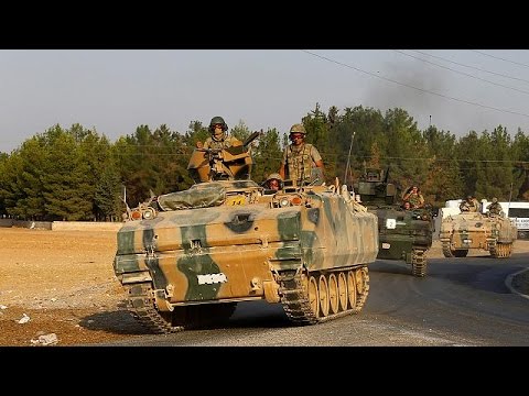 شاهد رئيس الوزراء التركي يؤكد عدم قبوله لوجود الأكراد على حدود بلاده