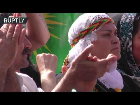 آلاف الأكراد يتظاهرون ضد أردوغان في ألمانيا