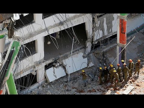 قتيلان و20 جريحا بانهيار مبنى في تل أبيب