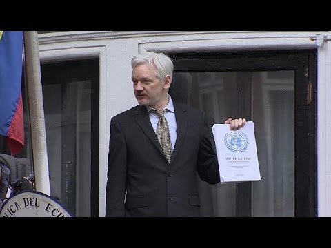 بالفيديو شاهد الادعاء العام السويدي بانتظار تحديد تاريخ لاستجواب جوليان اسانغ