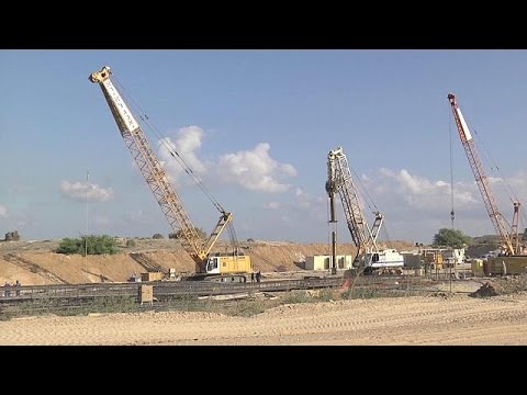 اسرائيل بدأت بناء جدار تحت الارض حول قطاع غزة