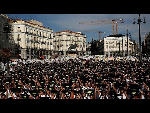 مظاهرة تطالب بحظر تقاليد مصارعة الثيران في مدريد
