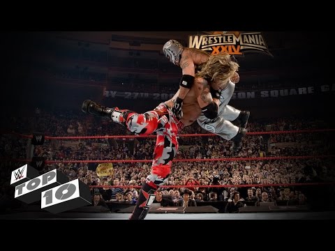 10 لمسات نهائية رائعة من منتصف الهواء في wwe
