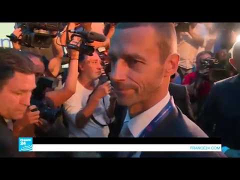 تشيفيرين يفوز برئاسة الاتحاد الأوروبي لكرة القدم