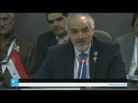 بالفيديو بشار الجعفري يتحدث عن عدوان أميركي جبان على الجيش السوري