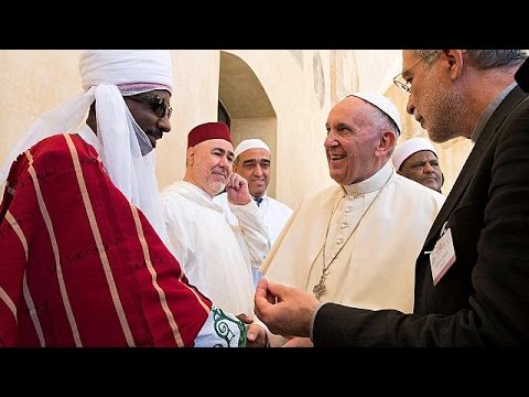 البابا فرنسيس وممثلو ديانات مختلفة يدعون إلى نبذ الحروب