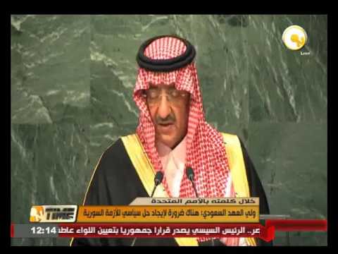 ولي العهد السعودي يؤكّد أن هناك ضرورة لإيجاد حل سياسي للأزمة السورية