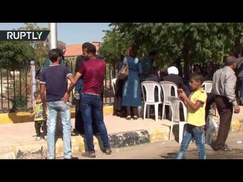 استسلام 250 عنصرا من مسلحي المعارضة في حي القدم في دمشق