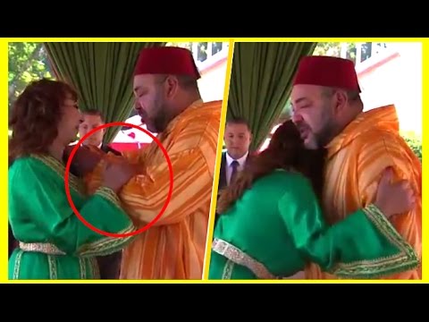 شاهد  رد فعل سريع وغير متوقع للملك محمد السادس
