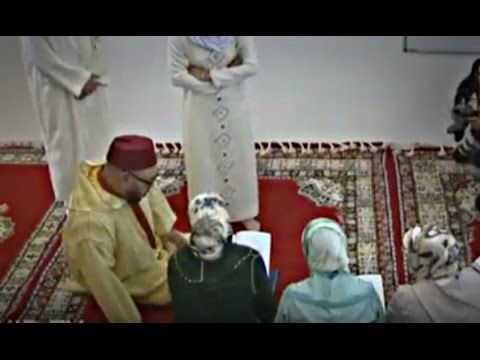 الاحترام والتواضع من الملك محمد السادس