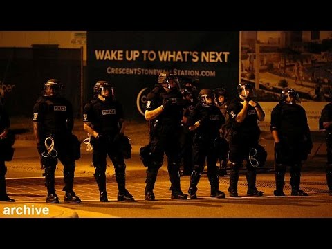 الاحتجاجات ضد التمييز العنصري  في تشارلوت الأميركية