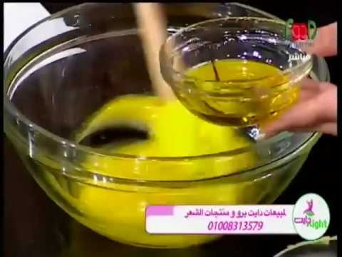 بالفيديو  طريقة عمل  ماسكات طبيعية للعناية بالشعر 